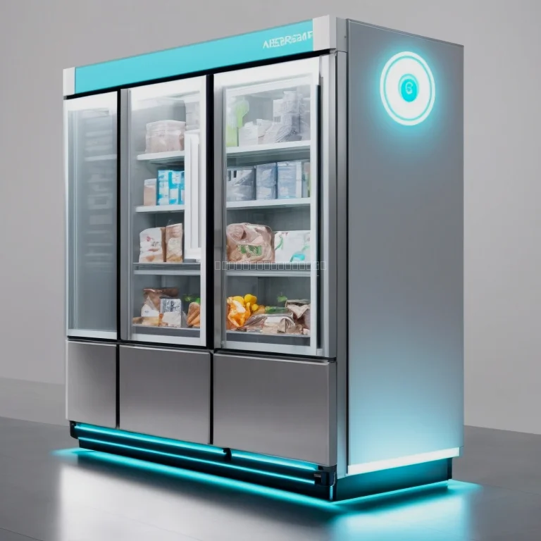 Abbildung eines AI Freezer Pro mit Lastüberwachung